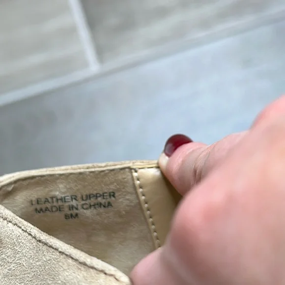 Talbots Tan Suede Loafers - Picture 4 of 4